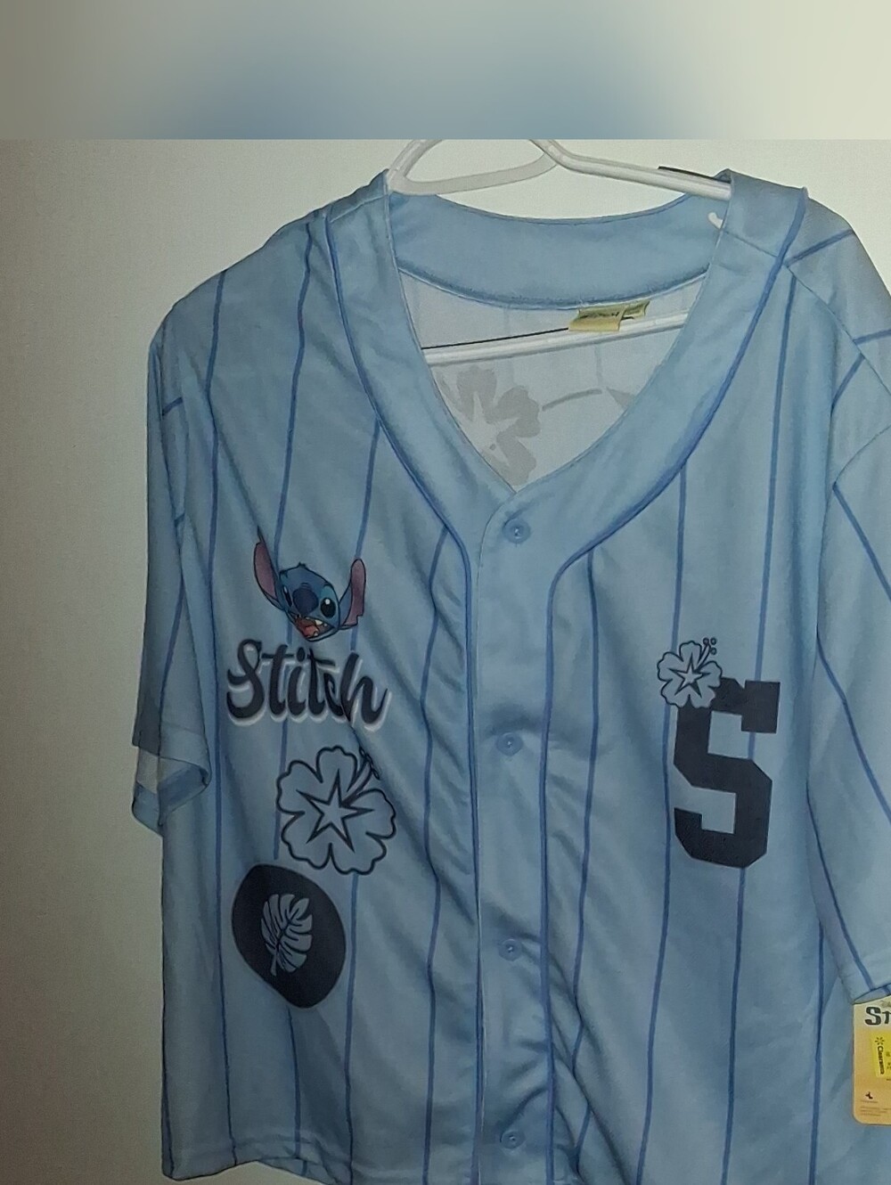 NWT Women's Stitch Cropped Baseball Jersey